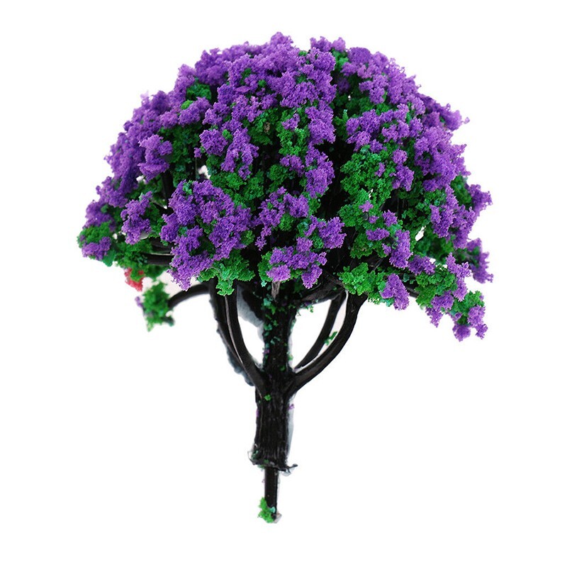 10Pcs 1/150 Scale Artificial Model Trees Train Forest Diorama Scenery Layout New