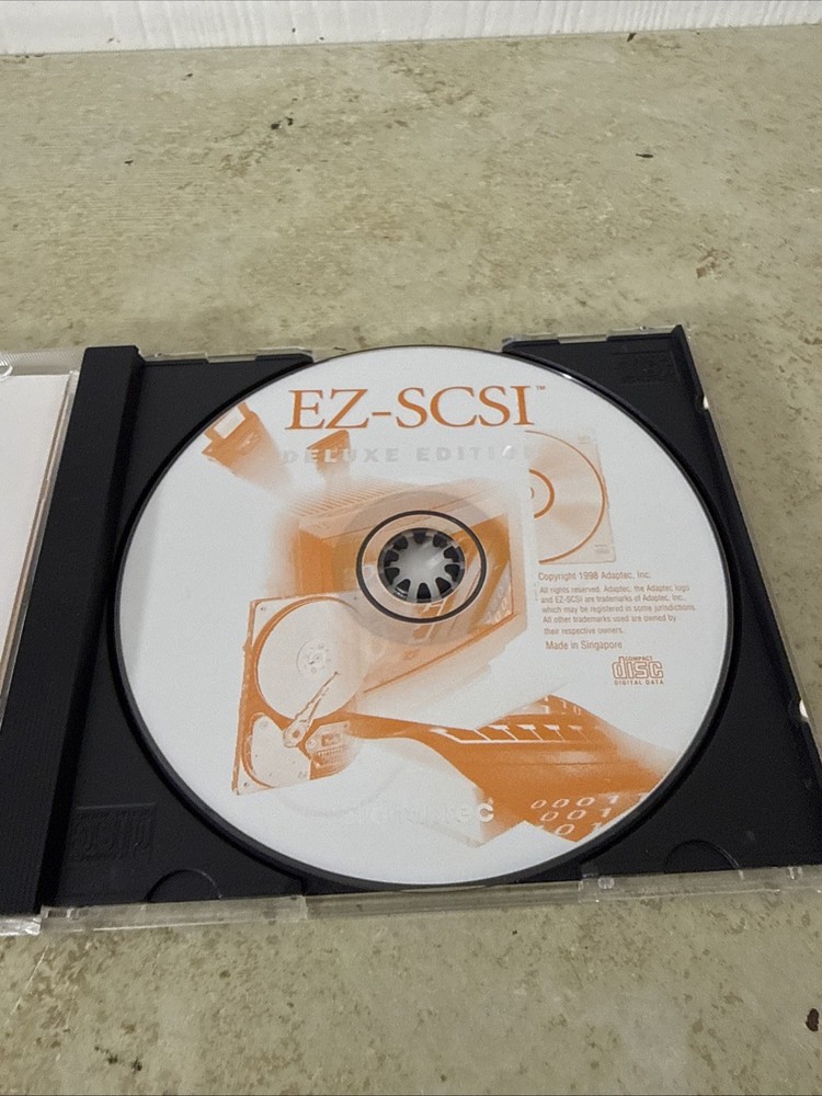 Adaptec EZ-SCSI Deluxe Edition CD-ROM 1998
