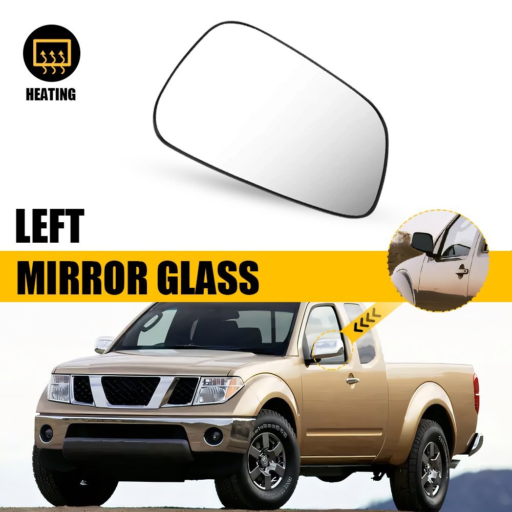 Mirror Glass Driver Left Side Heated 96366EA16A For Nissan Frontier Pathfinder