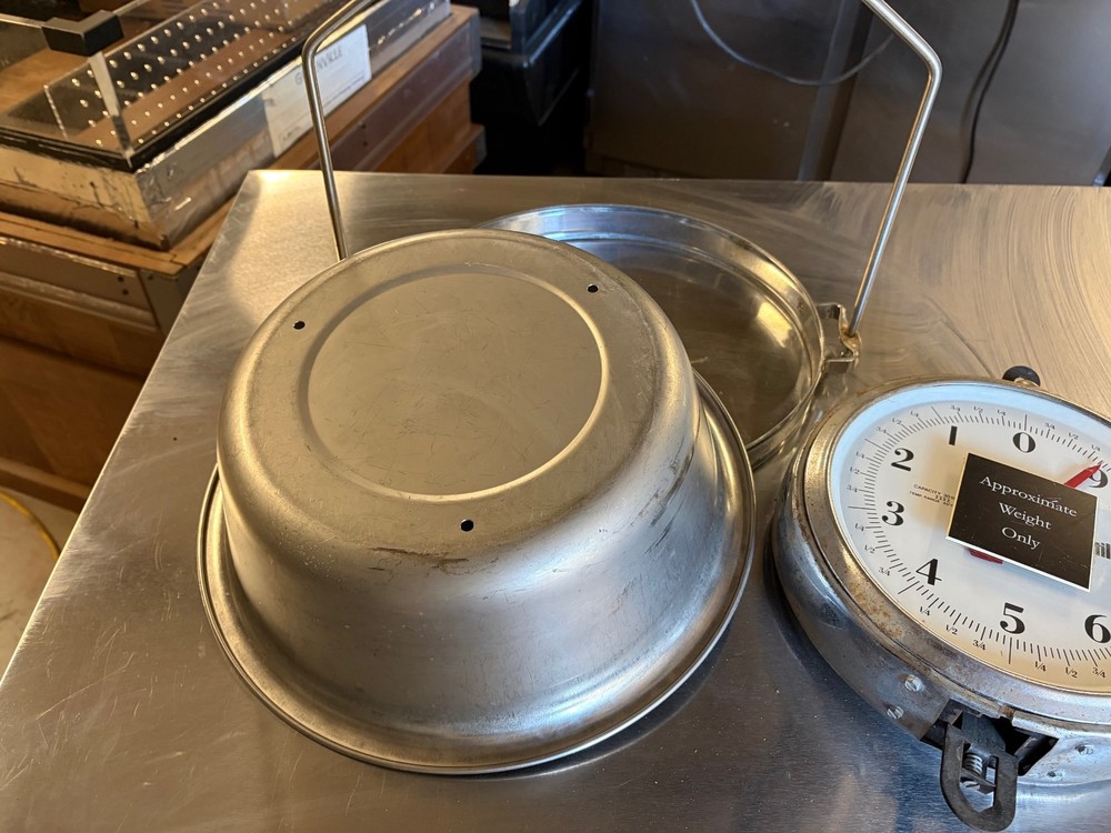Chatillon 30lb Commercial Hanging Kitchen Produce Feed Hardware Scale