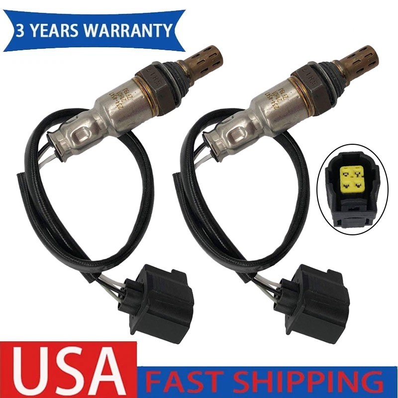 2x Up&Downstream Oxygen Sensor For Jeep Compass 2.4L L4 2011 2012 2013 2014-2016