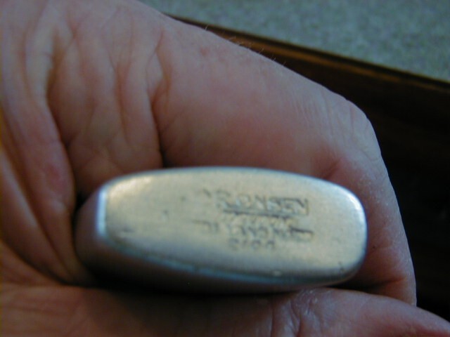 '' FIGMO '' LIGHTER LOOKS AND WORKS GOOD MADE BY RONSEN NOT RONSON