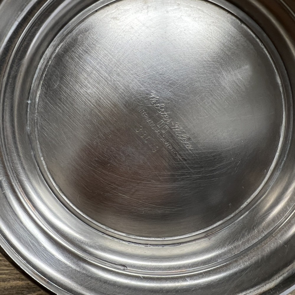 WEBSTER-WILCOX INTERNATIONAL SILVER CO. Bowl 33679
