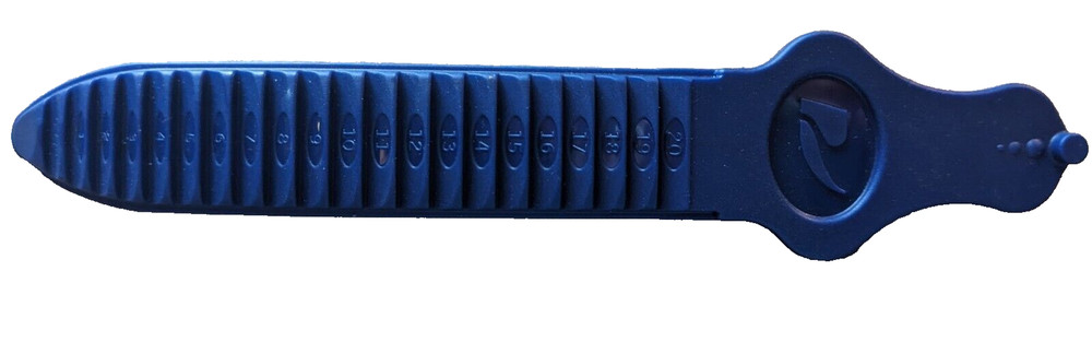 K2 Snowboard Binding Replacement Ladder Strap Blue  7 1/4" x 1" Made in Italy