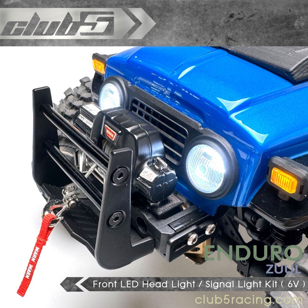 Front LED Head Light / Signal Light Kit for Element Enduro Zuul ( 6V )