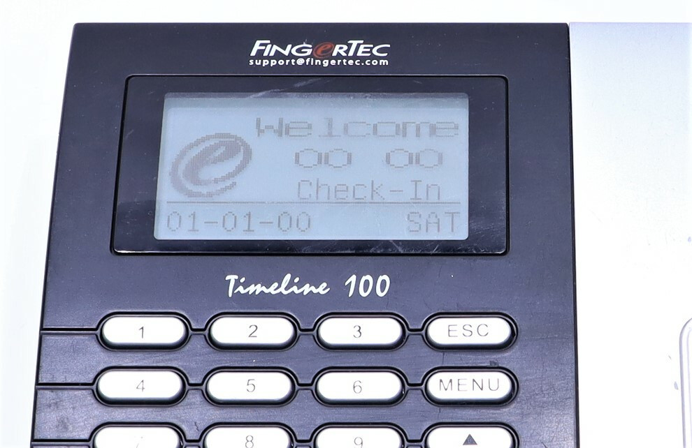 FINGERTEC TIMELINE 100 BIOMETRIC TIME CLOCK