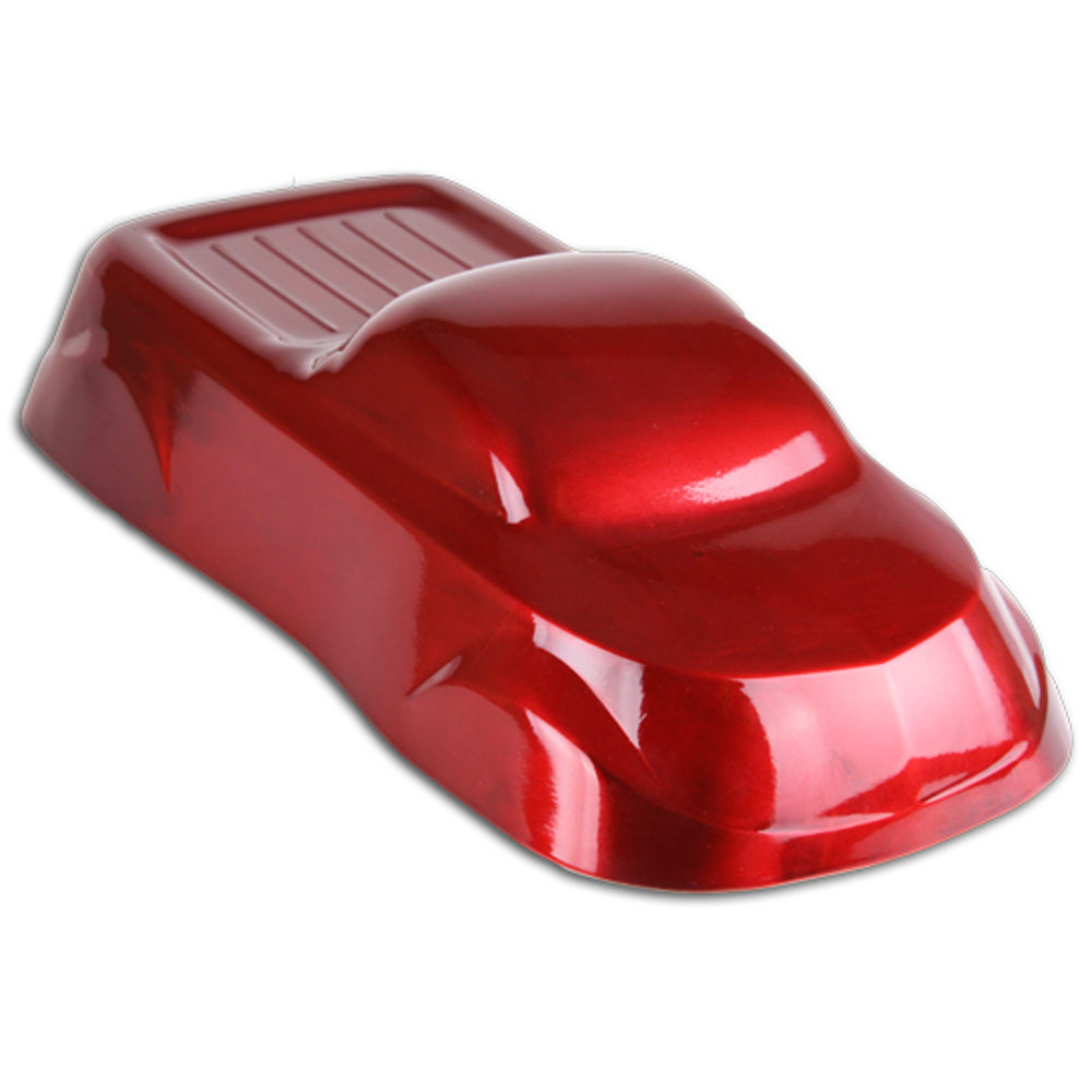 Powder Coating Paint Deep Red Transparent 1LB (.45KG)
