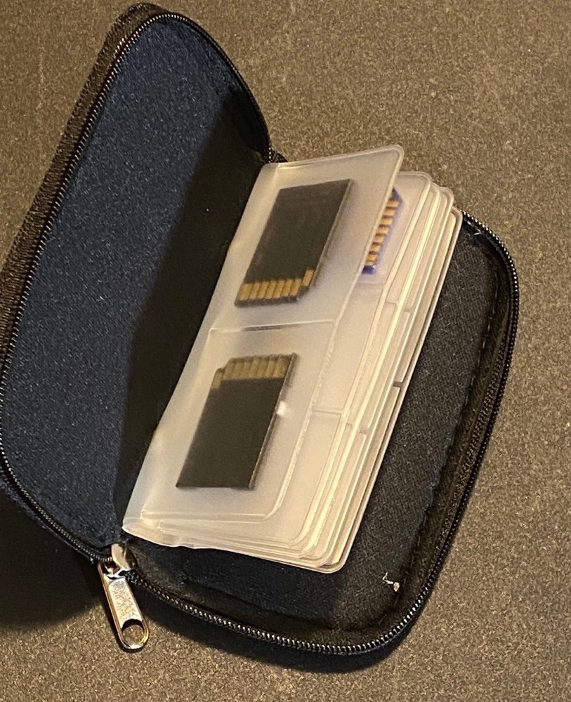 Memory Card Storage Case