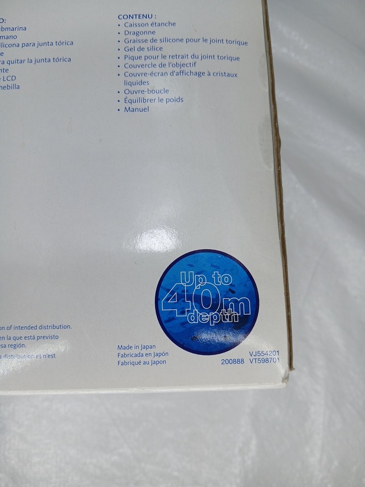 Olympus Underwater Camera Case Model PT-018