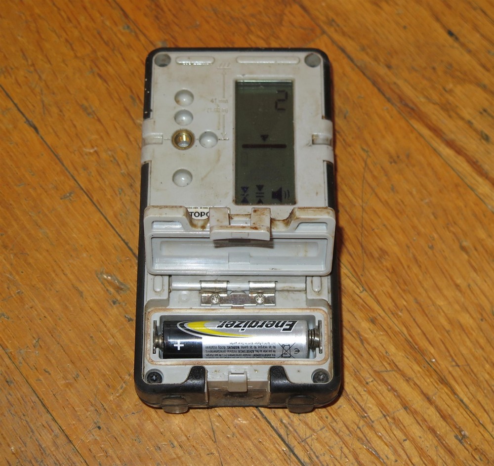 Topcon LS-100D Laser Receiver Detector - Tested & Functional