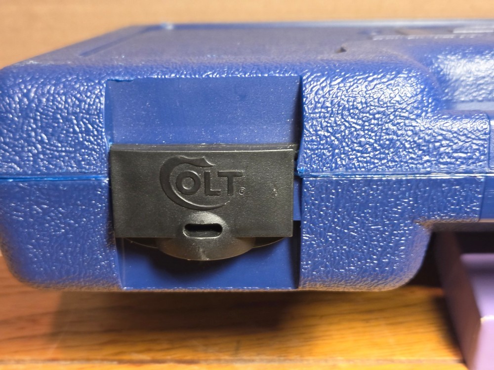Colt Python Hard Case Factory Box With Cable Lock