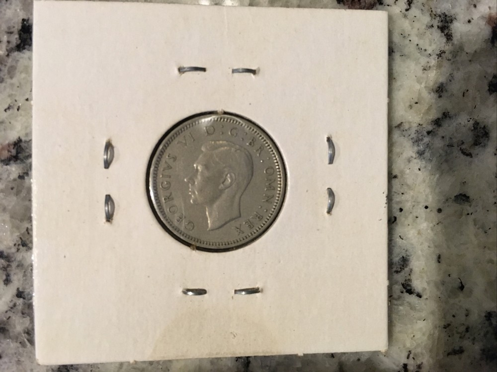 1950 Great Britian Sixpence