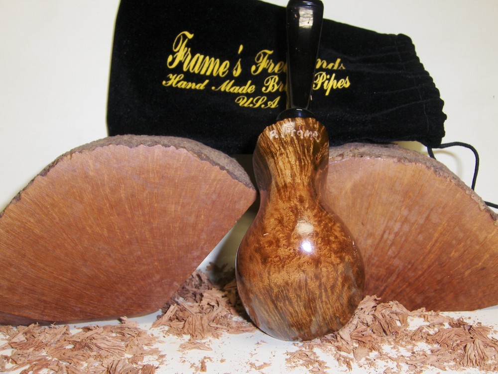 Frame's Freehand Danish Style Freehand Pipe With Vulcanite Stem !!!!!!!!