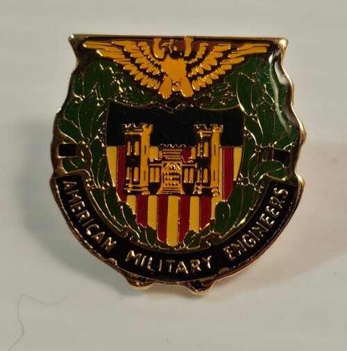 American Military Engineers Pin