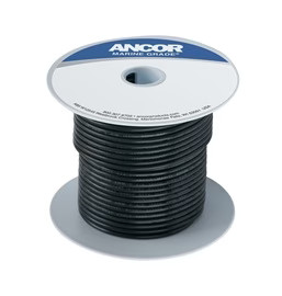 Ancor Primary Electrical Wire 12 Gauge Black - 12' Spool