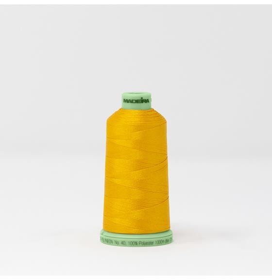 Madeira Polyneon #40 5500yd Thread Cone 1625 Butterscotch