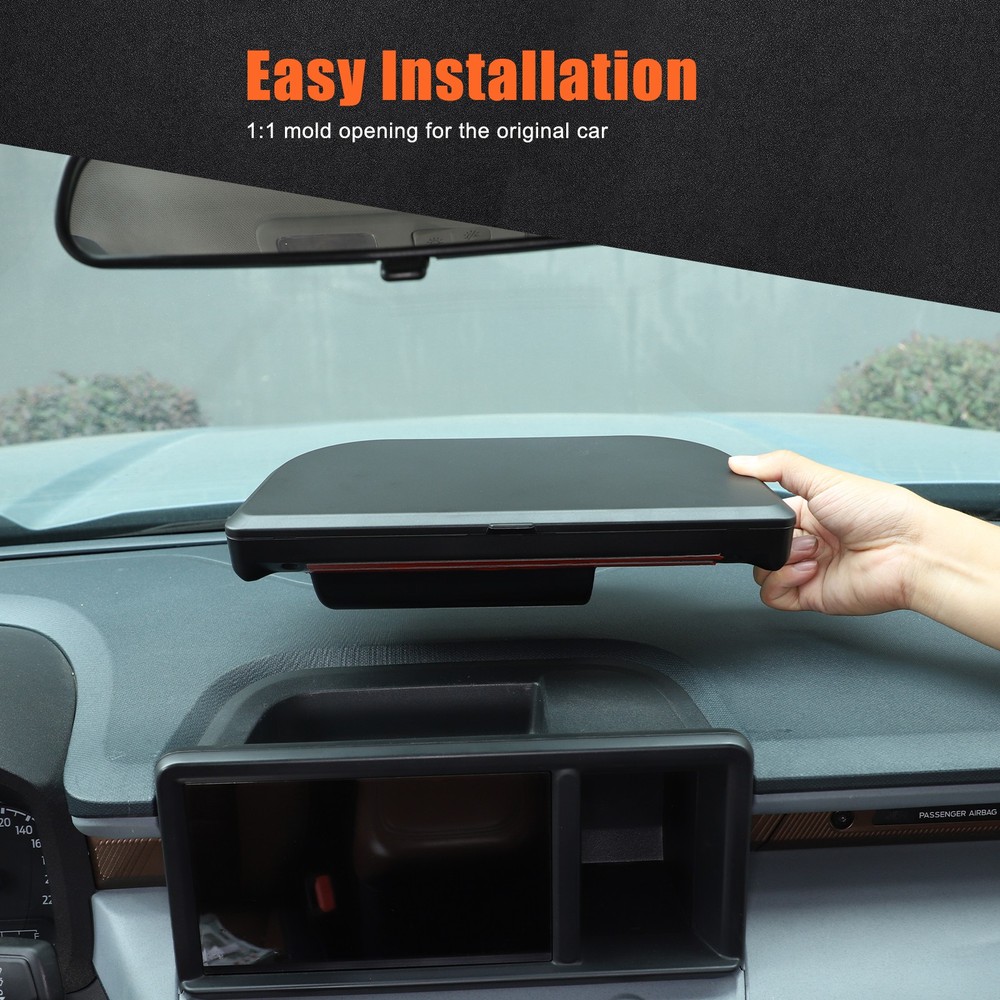 Display Screen Back Storage Tray Dashboard Organizer For Ford Maverick 2022+
