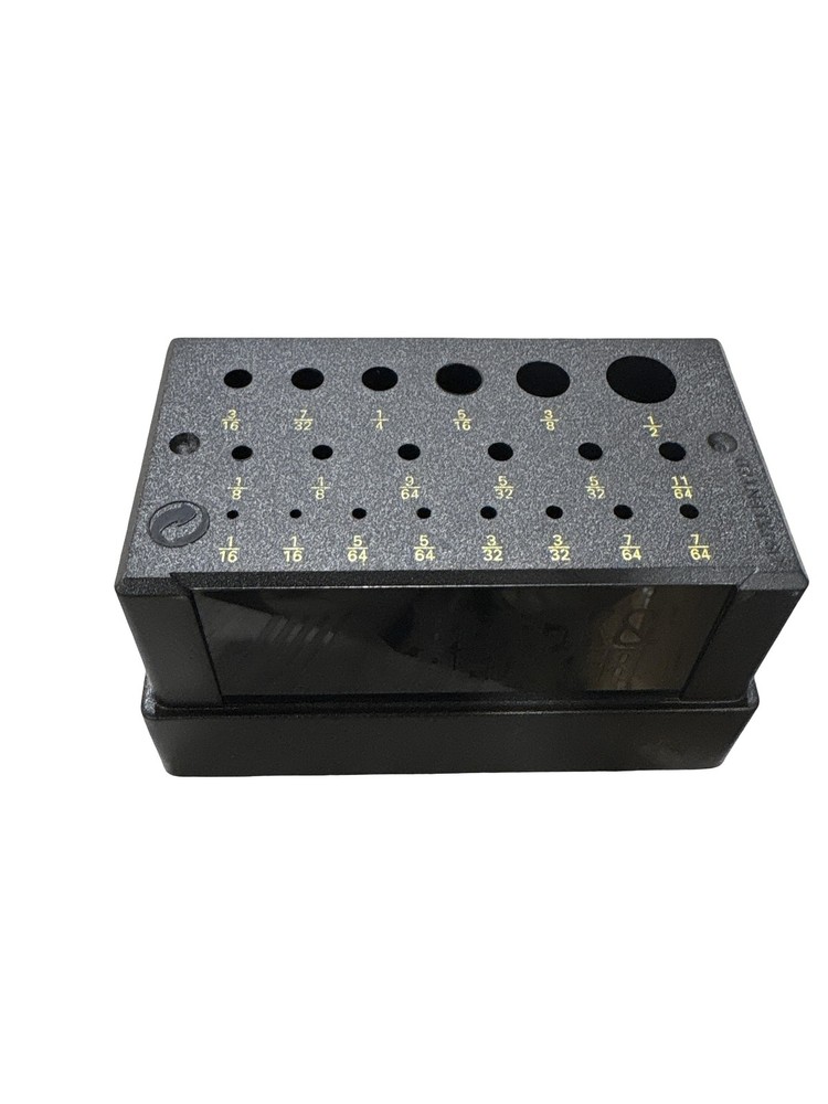Plastic Drill Index 7/64 - 1/2