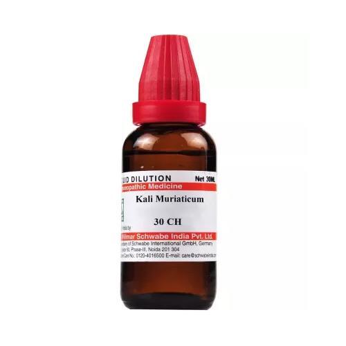 Willmar Schwabe India Homeopathic Kali Muriaticum Dilution 30ml