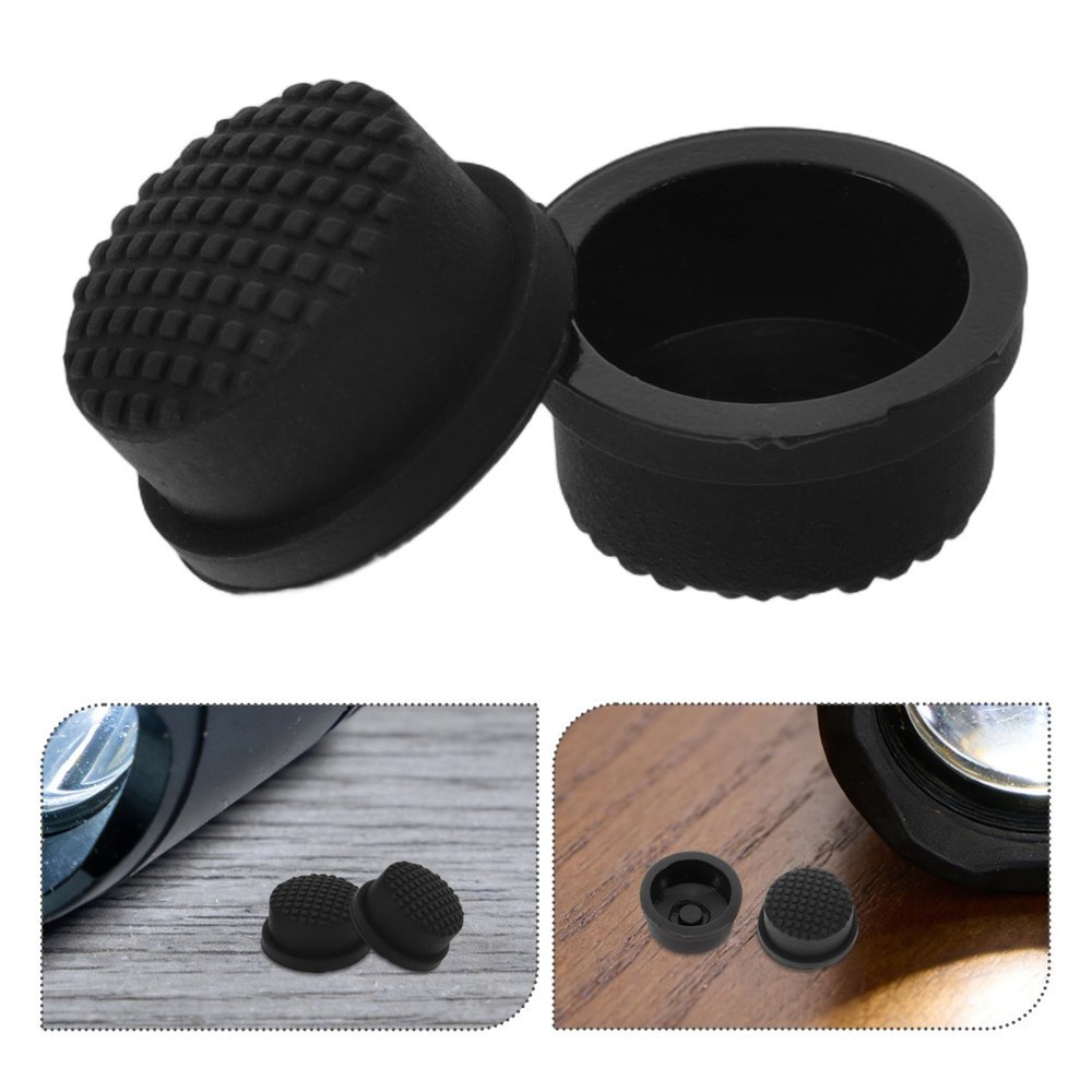 2 PCS Waterproof Rechargeable Flashlight Handheld Boot Button Cap