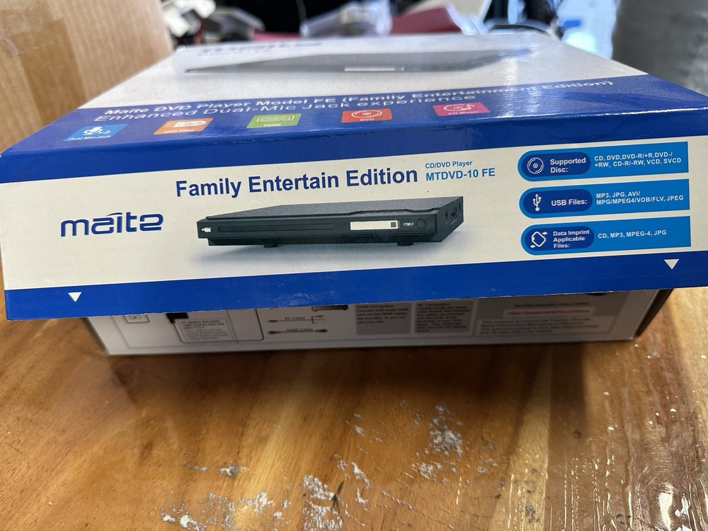 Maite MTDVD-BA DVD Player Model BA