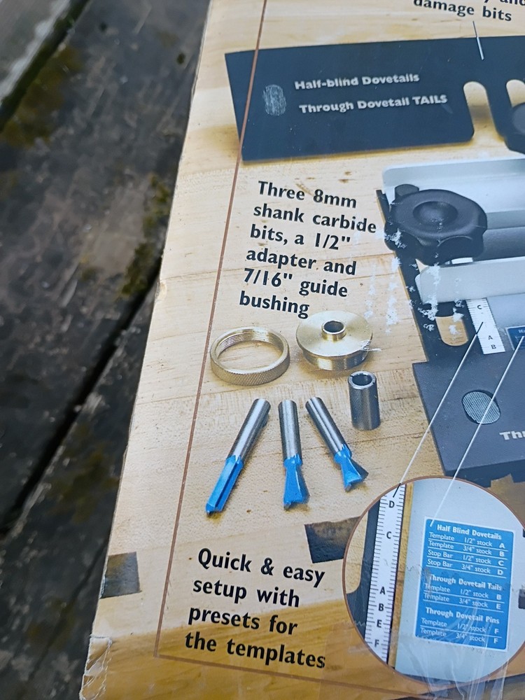 Rockler innovation Complete Dove Tail Jig