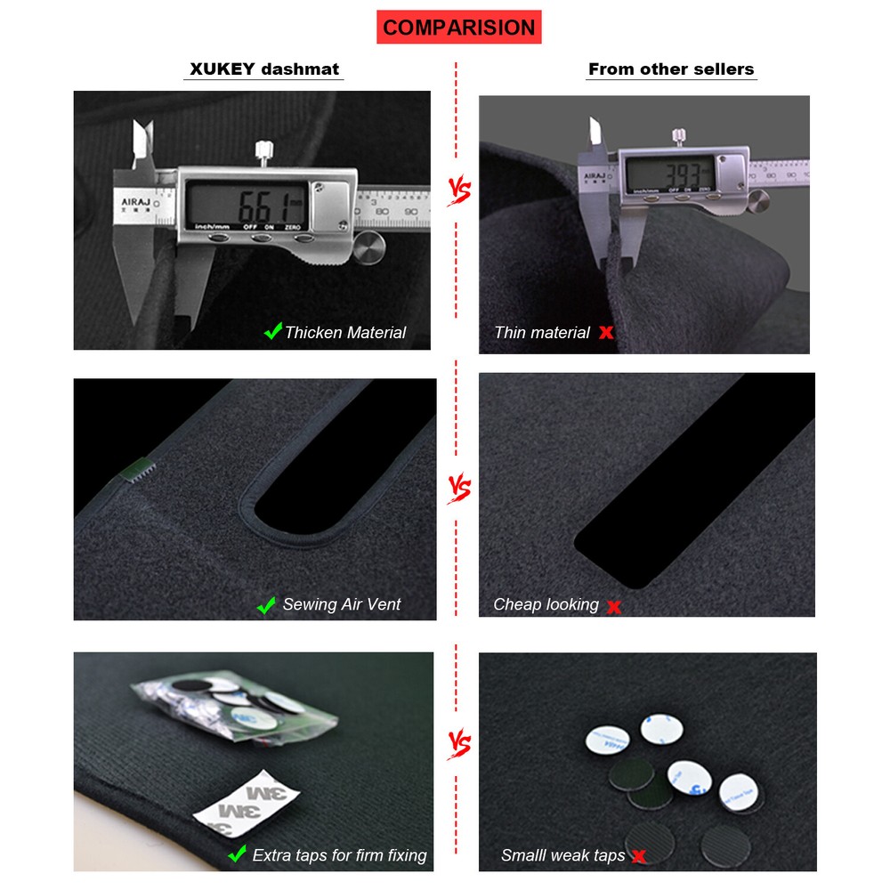 For 1994-97 Dodge Ram 1500 2500 3500 Dash Board Panel Pad Cover Replacement