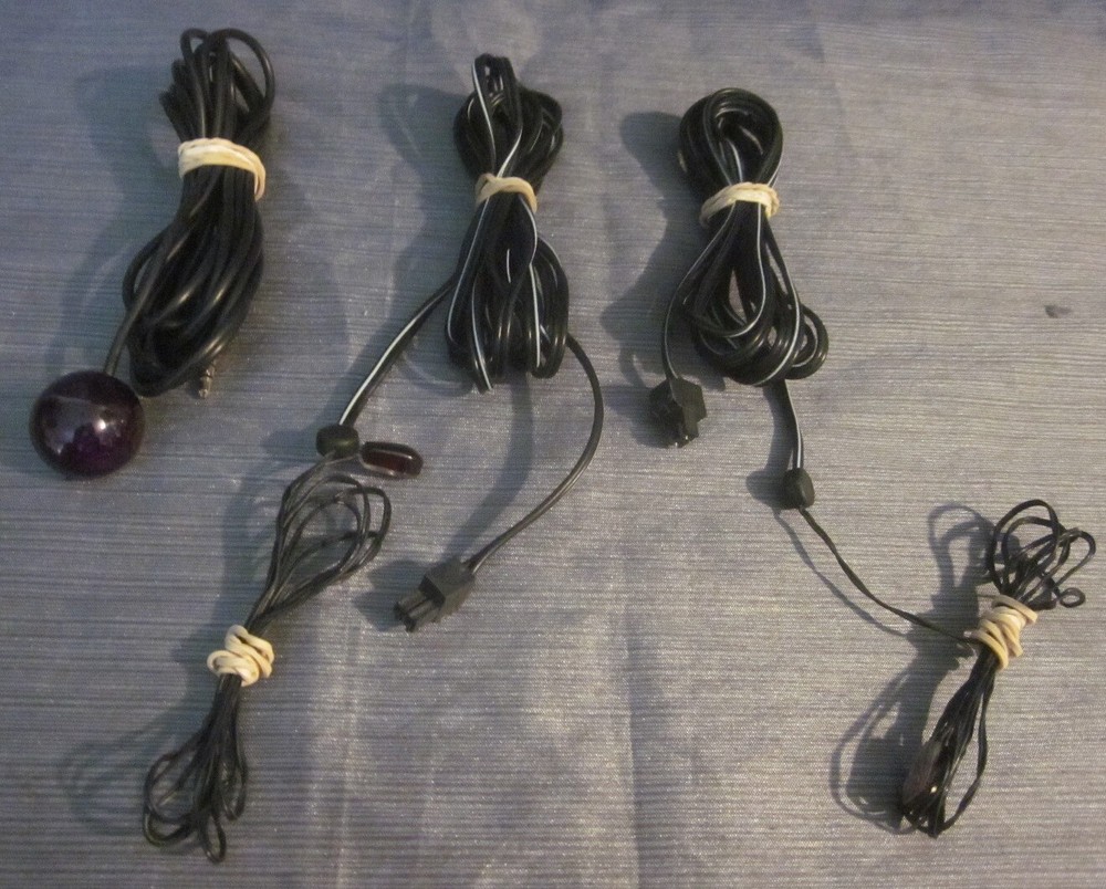 Lot of 5 Assorted IR Receiver Extender Cables