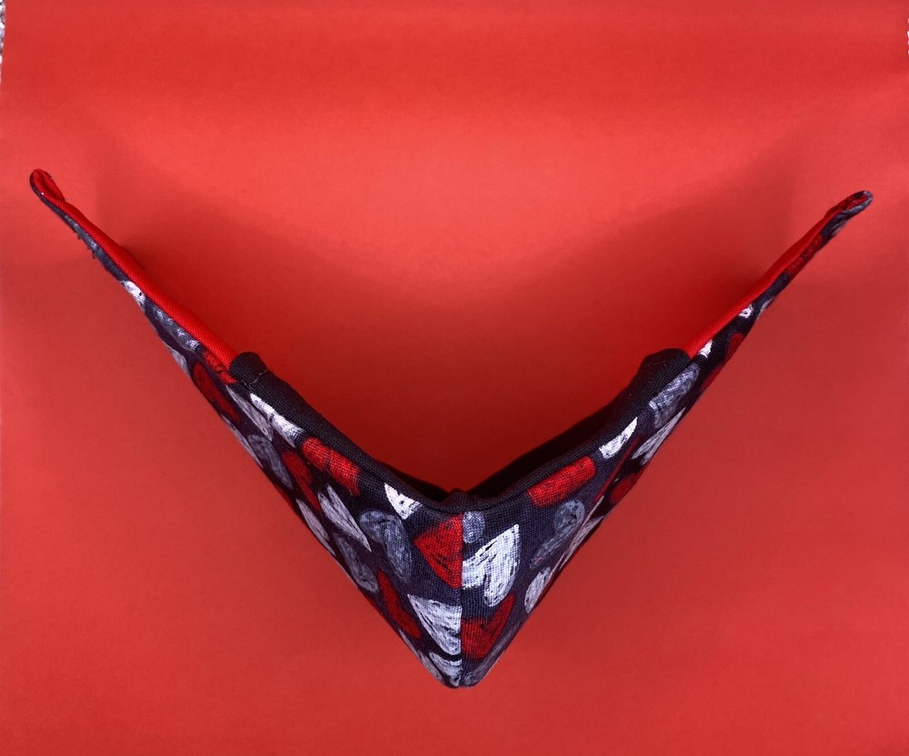 Chalk Board Hearts Mask With Filter Included