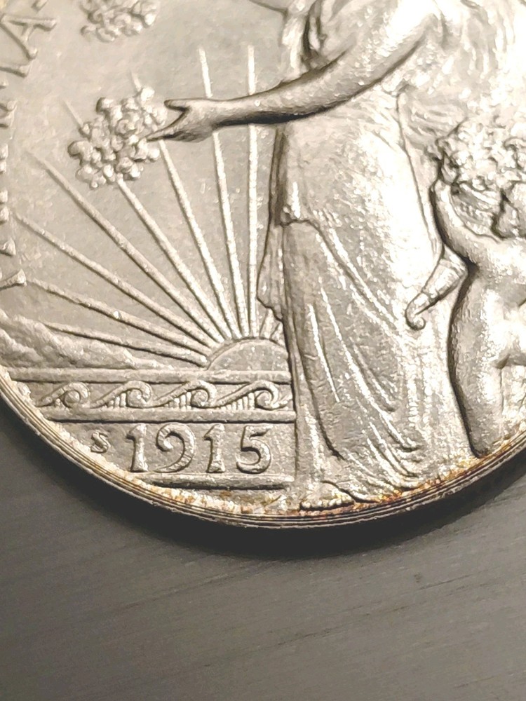 1915-S Panama Pacific Commemorative Half Dollar Coin