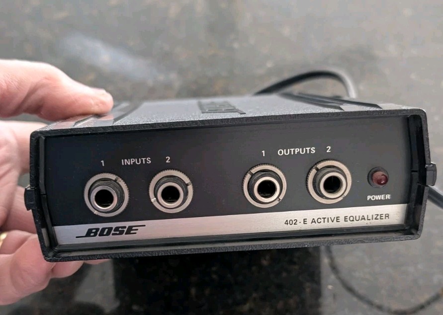 Vintage Bose # 402-E Active Equalizer