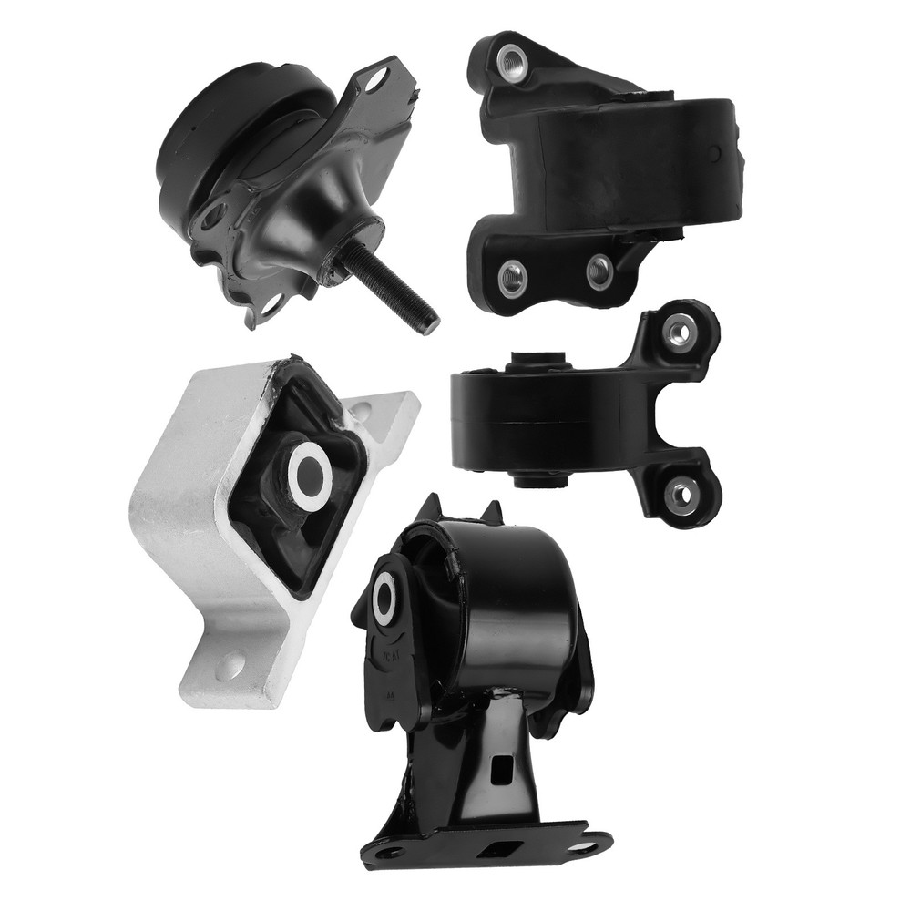 5Pcs Engine Motor Mount Set For Honda Element 2.4L for Auto Trans. 2003-2006