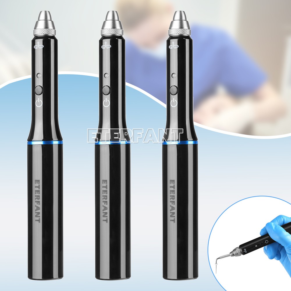 ETERFANT Dental Gutta Percha Obturation System Wireless Endo Heated Pen+2Tips
