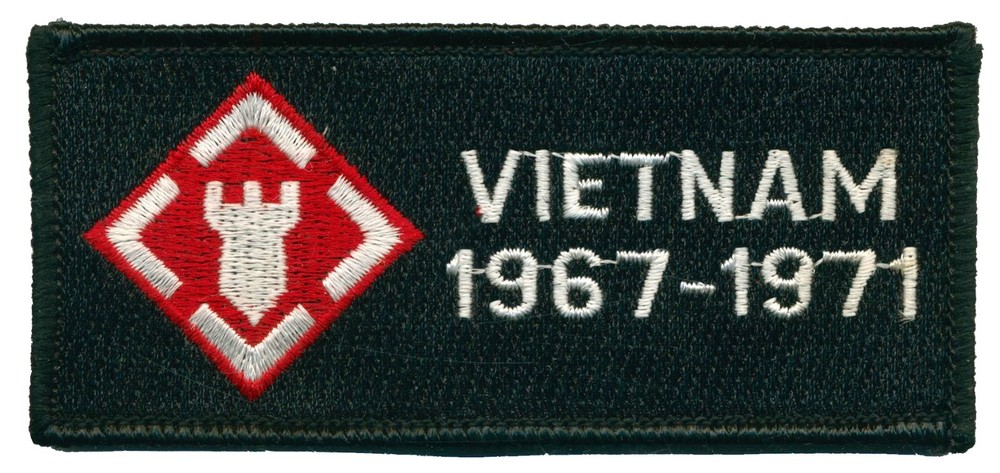 US Army 20th Engineer Brigade  Vietnam Dates Patch   L285