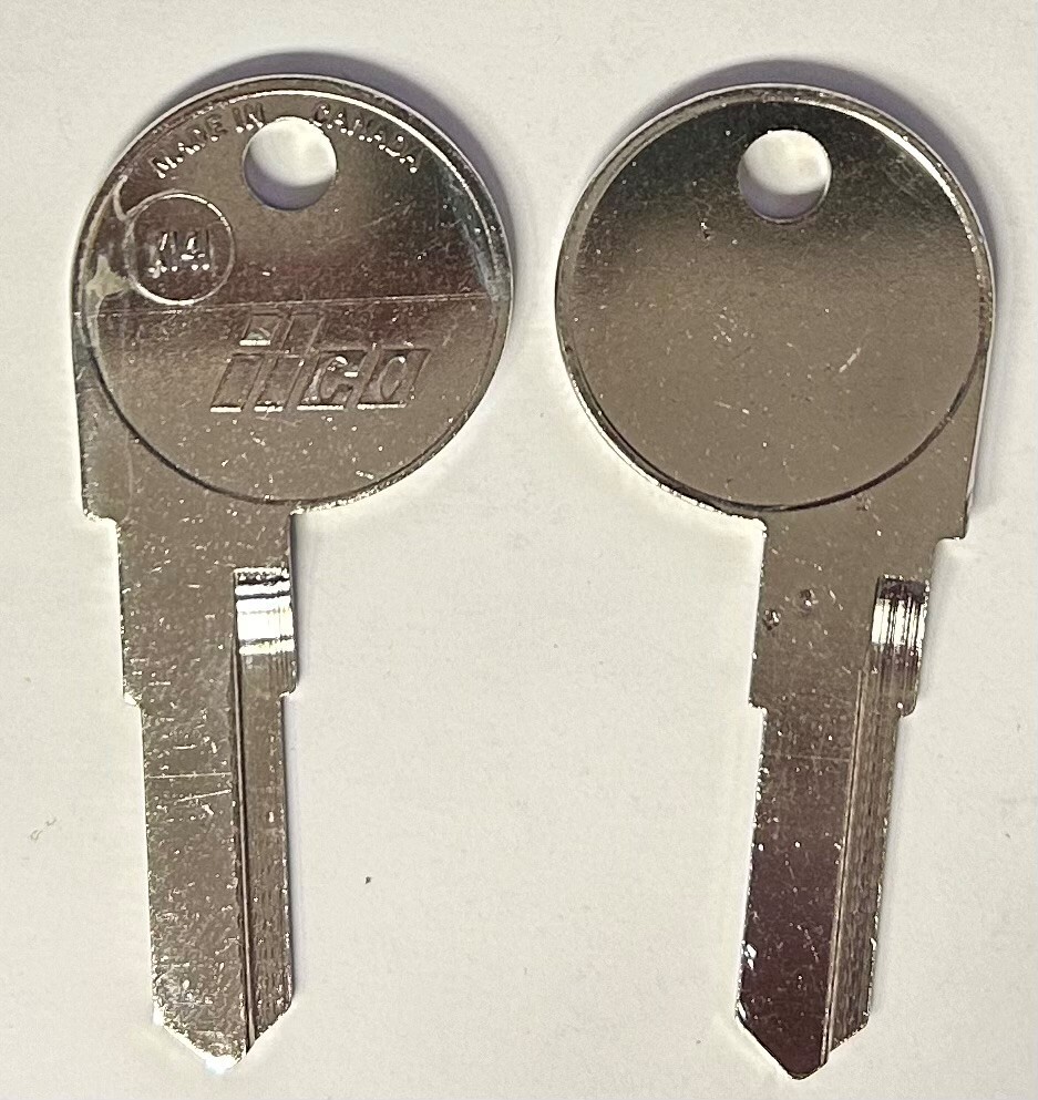 Ilco X141 Harley Davidson Key Blank uncut ( 1 Pc)