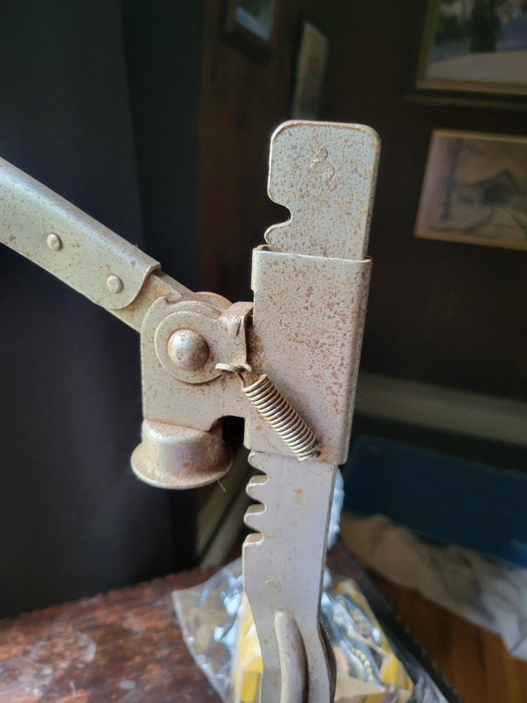 Vintage Climax Adjustable Bottle Capper Metal Industrial Bar Decor Rusted