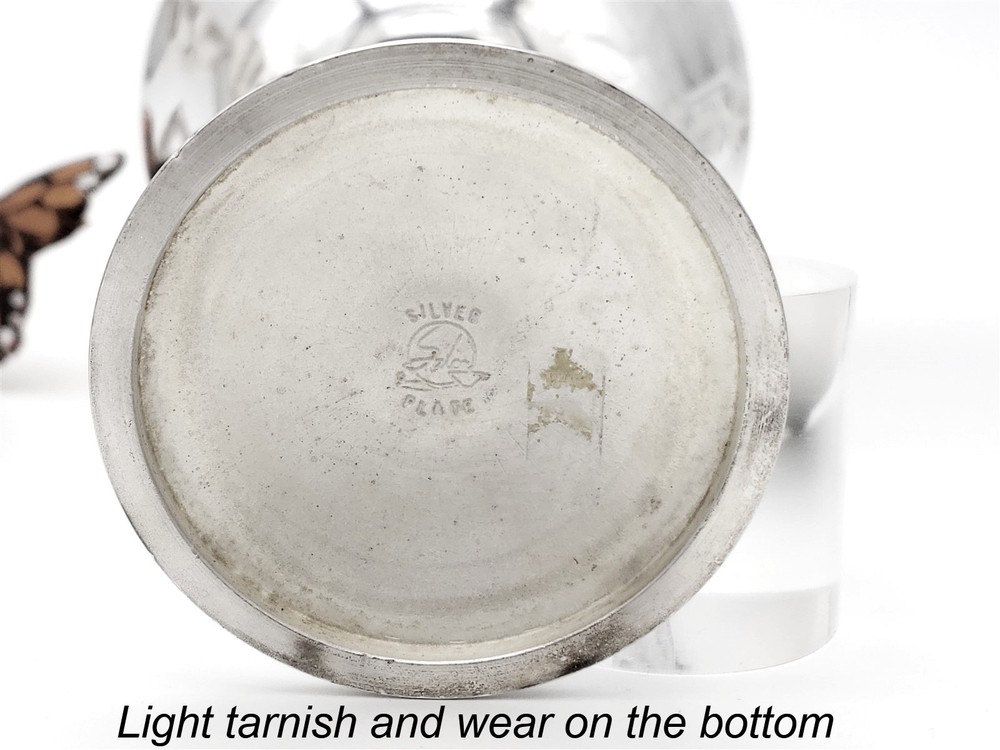 Salem Silver Plate Champagne Cup Set