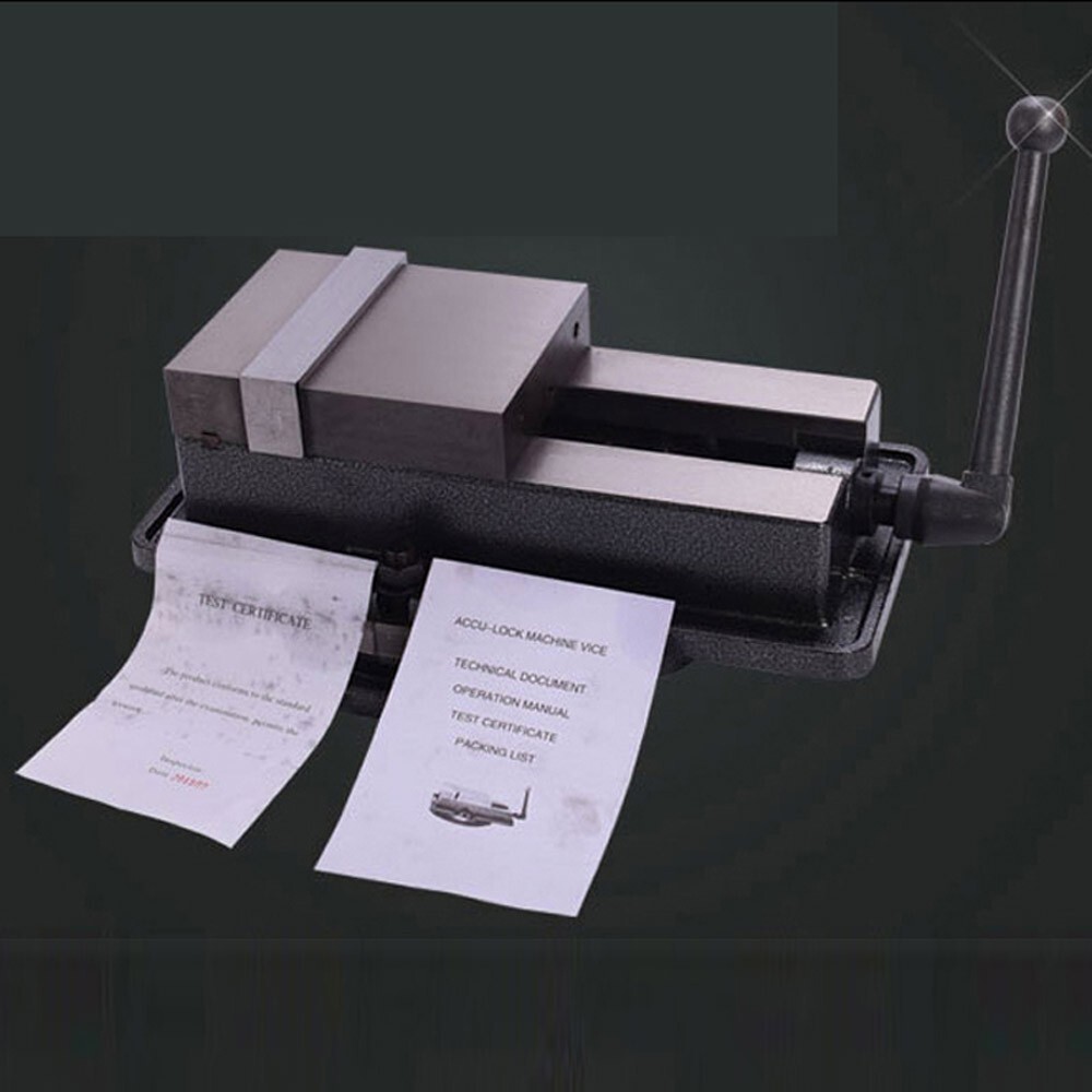 20KG 5" Lockdown Milling Machine Vise With 360° Swiveling Base