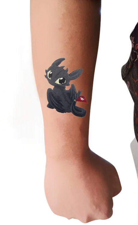 How To Train Your Dragon 2.5" TEMPORARY TATTOO