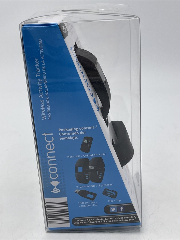 Crane Connect Bluetooth wireless Activity Tracker Black New