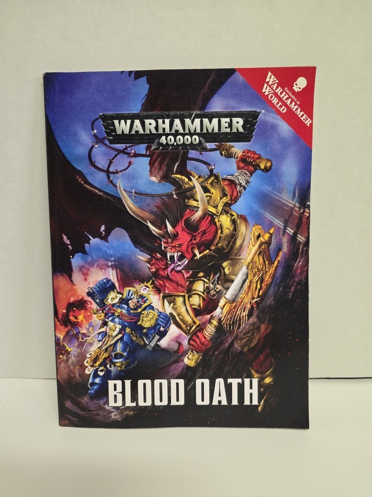 Warhammer 40k Blood Oath OOP RARE