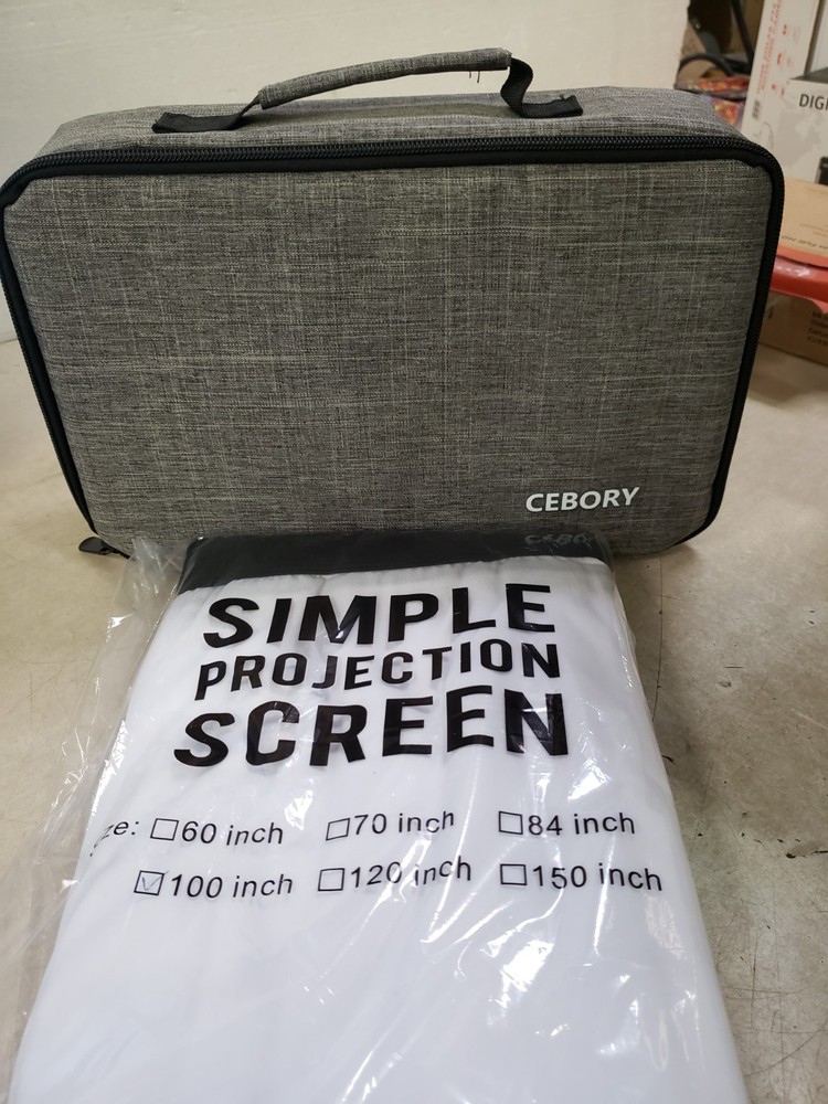 Cebory 1080P 5G WiFi Bluetooth HD Projector Q9
