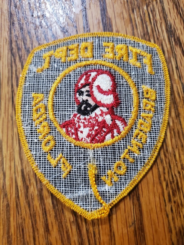Vintage Bradenton Florida Fire Department patch