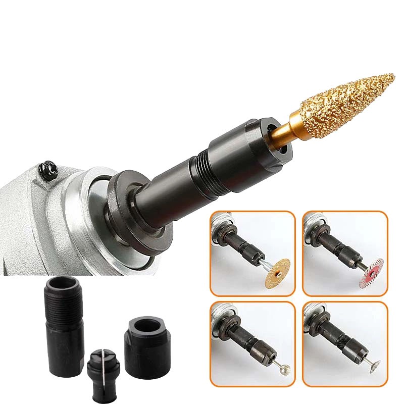 2X Angle Grinder Adapter Converter for Home DIY Projects Thread Cutting Cutting