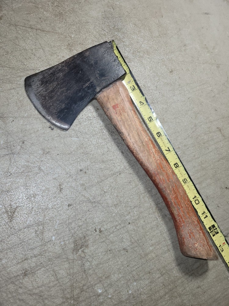vintage plumb Permabond hatchet axe good user tool