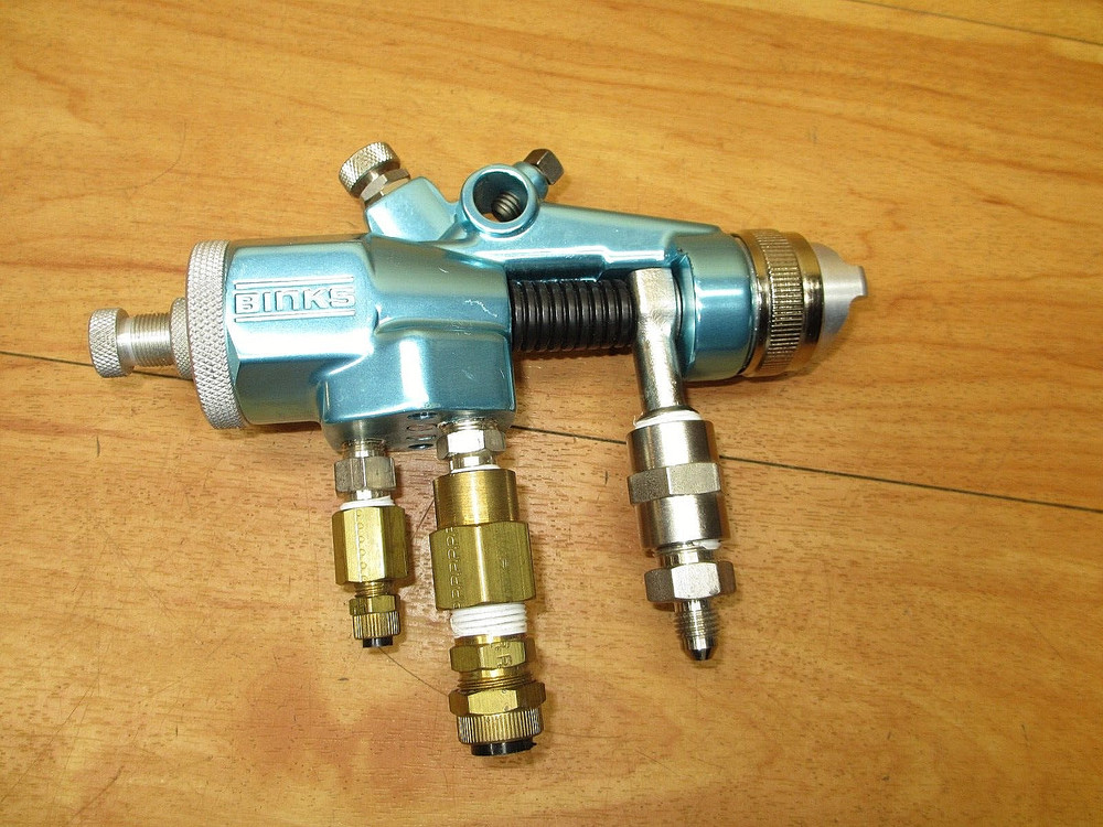 Binks Mach 1A *NEW* Automatic Spray Gun BBR HVLP 95P