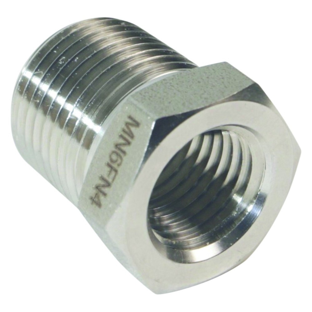 Threaded NPT Reducer | MNPT 3/8 inch x FNPT 1/4 - SS316 (2 Pack)