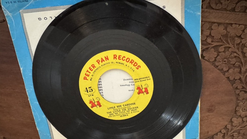 Little Red Caboose 45 Record