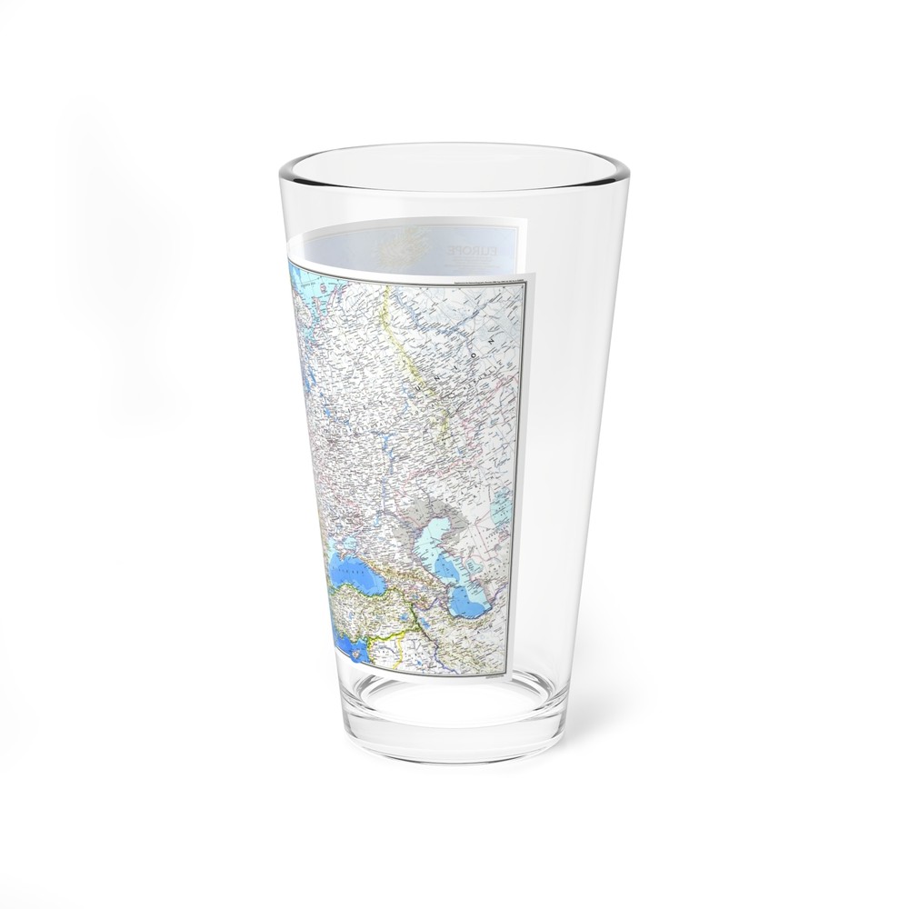 Europe (1983) (Map) Pint Glass 16oz