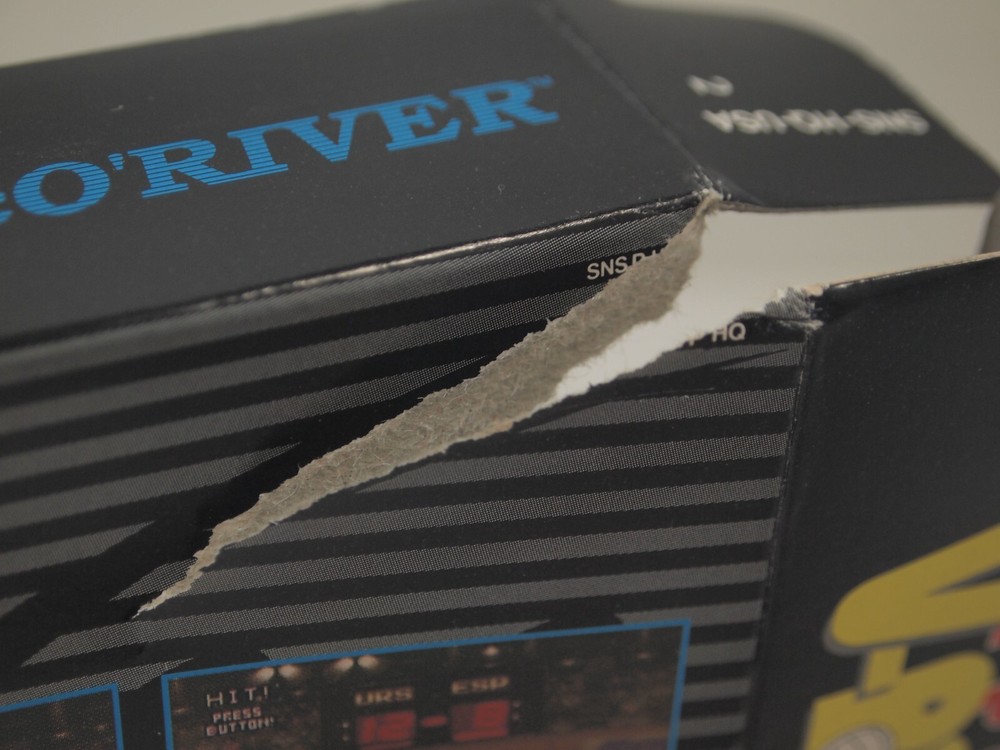 Hyper V-Ball (Super Nintendo | SNES) Authentic BOX ONLY